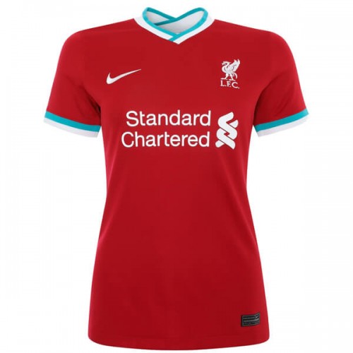 Liverpool Fodboldtrøjer Dame Hjemmebanesæt 2020/21 Kort ærmer Liverpool Fodboldtrøjer Dame Hjemmebanesæt 2020/21 Kort ærmer